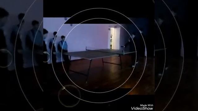 Игра в настольный теннис