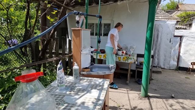 Отметили Пасху в семейном кругу)