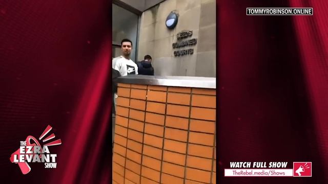 Ezra Levant: BOMBSHELL in Tommy Robinson re-trial (Day One)