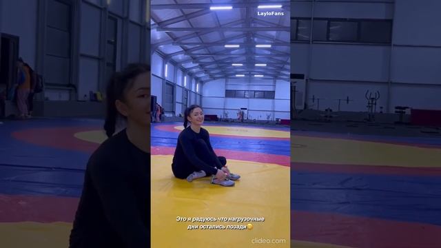 Training camp in the village of Khumsan - Laylokhon Sobirova