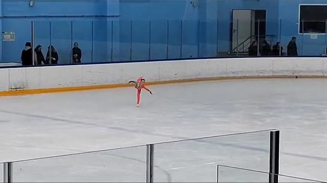 Соревнования по фигурному катанию г. Белгород. Серафима Кирина ⛸️ Юный спортсмен