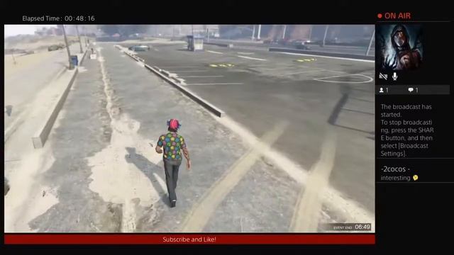Trying To Walk Around The Entire GTA 5 Map Online (LIVE)