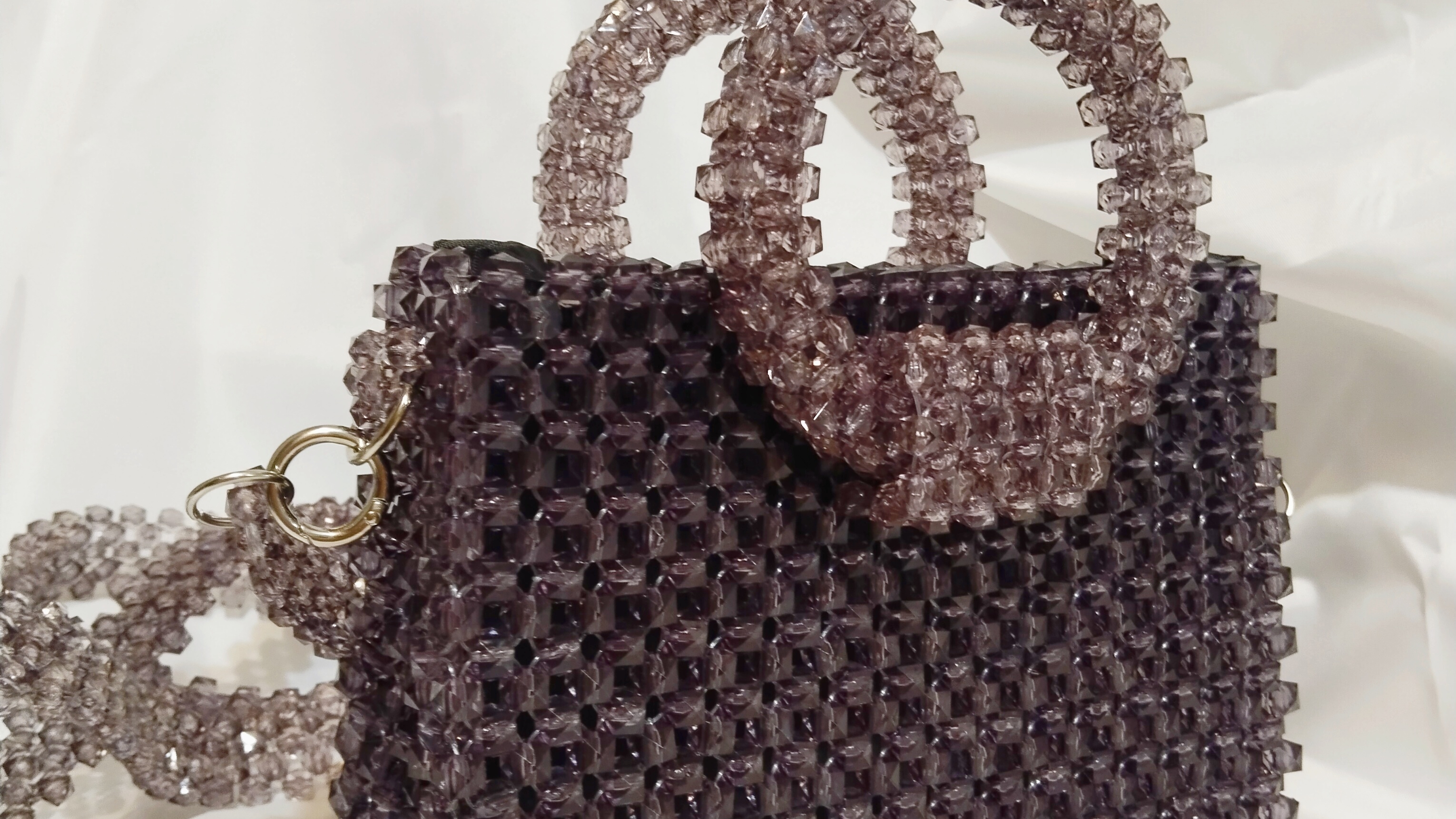 Сумочка из квадратных бусин 👛