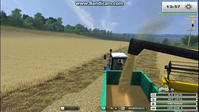 МТЗ 1221 и ПСТ 9 Farming Simulator 2013