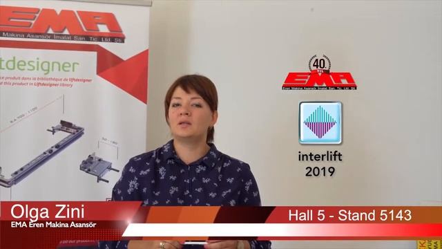 EMA İnterlift 2019 - Холл 5/Стенд 5143