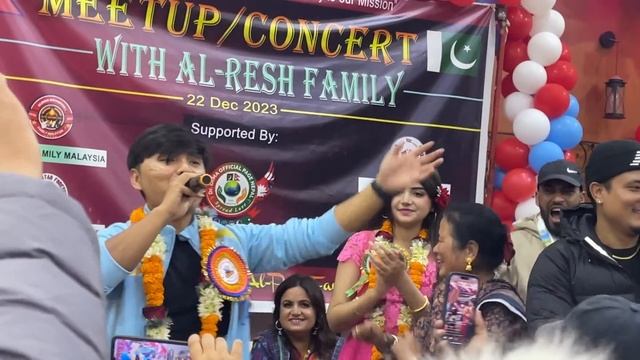 Dr. Aleeya Shaiba and Suresh lama Meetup concert 2023 with Al -Resh Family