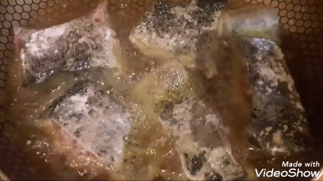 #рецепт#рыба#вкуснаяеда#tastyfood ЖАРЕНАЯ РЫБКА
