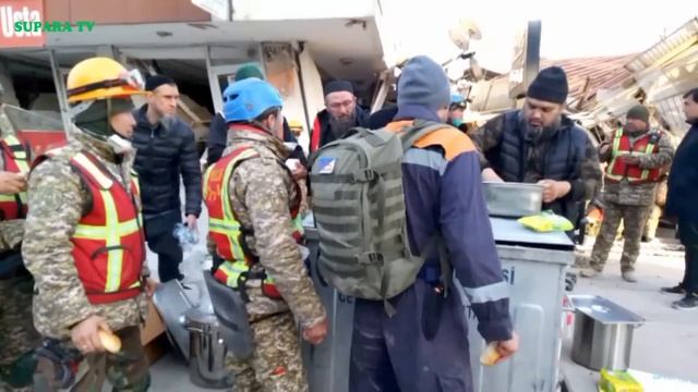 ӨКМ дин куткаруучулары (ыктыярчы Азиз ИСМАГАМБЕТОВ)  Түркия, Хатай 17/02/23