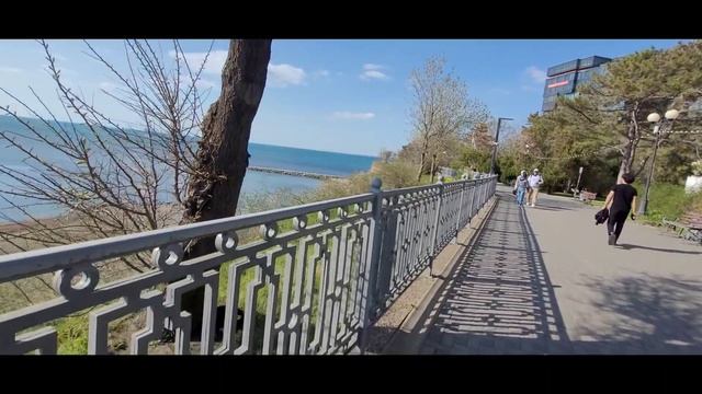 Высокий берег в солнечный день.