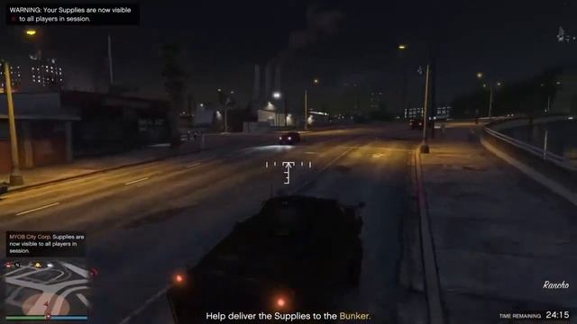 GTA 5 - Gunrunning Resupply - Ambush Convoy (Elysian Island)