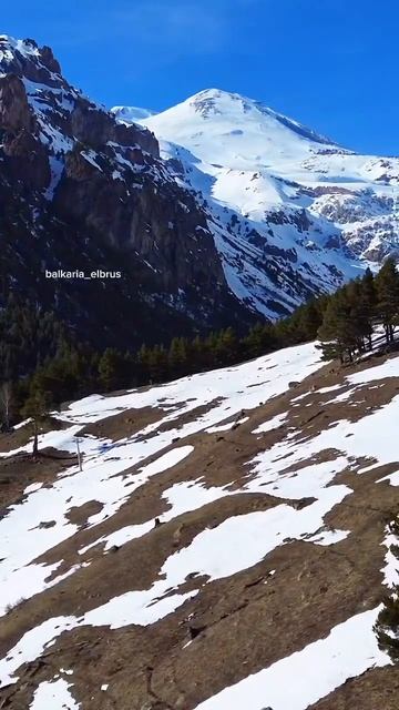 Elbrus🏔️Mingi Tau #эльбрус #travel #горы #balkaria #mountains #elbrus