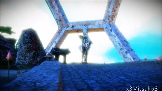 [MMD] Under•Cloud  [Tda Miku Kimono]