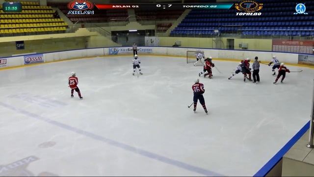 07.03.18.  в 15.00.  ХК Арлан 02 - ХК Торпедо 02