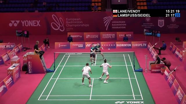Match Point - Lane / Vendy vs Lamsfuss / Seidel - MD QF #EBC21