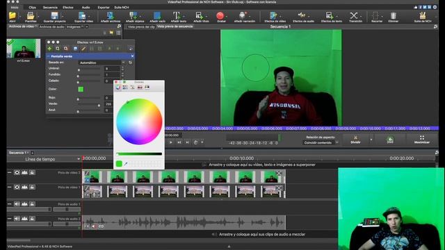 Videopad PANTALLA VERDE principiantes