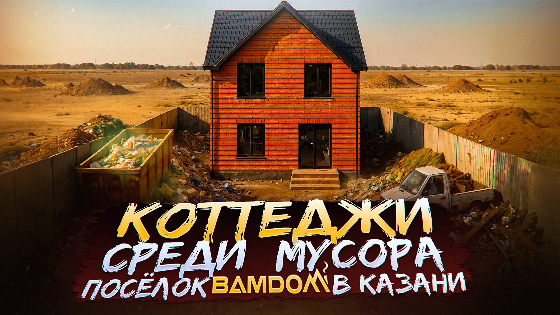 Что не так с коттеджами под Казанью? Проверили поселок «Вам дом» в Чебаксе