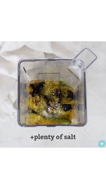 Homemade Salsa Verde (Green Salsa) | #shorts