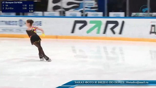 【Валерия СЫЧЕВА🥇】ПП Кубок ЗТР Т Н Москвиной и А Н Мишина