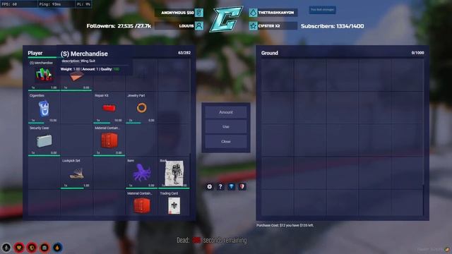 Pigeon jumps of plane with fake wings 😂😂 | NoPixel WL GTA RP CG