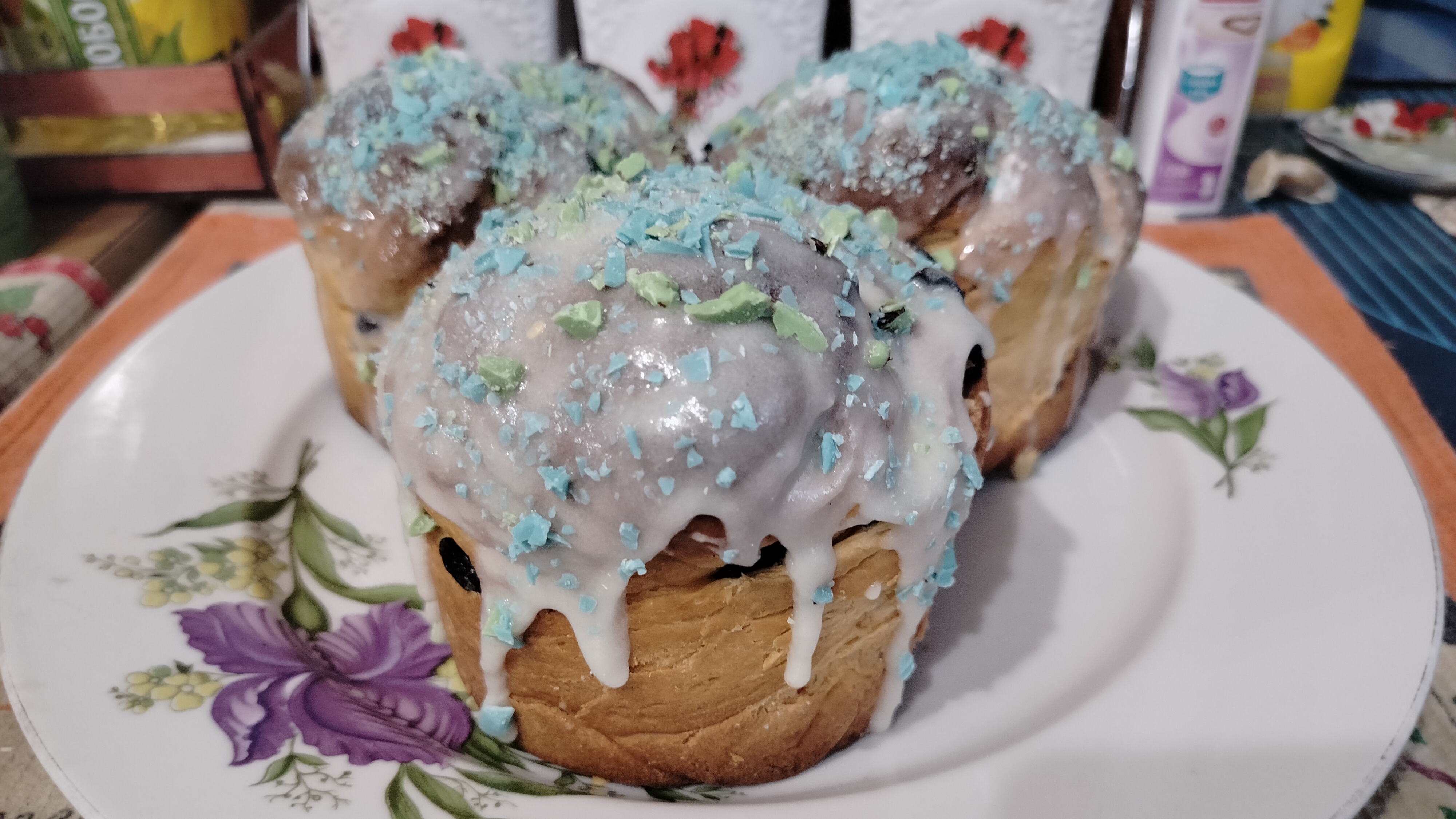 Краффины пасхальные, безумно вкусные и воздушные.