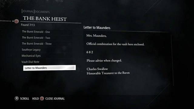 Thief: Stealth Walkthrough - Master - Ghost - The Bank Heist - DLC Part 2  CenterStrain01