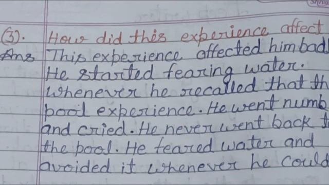 deep water class 12 | question answer class 12 | deep water important question answer