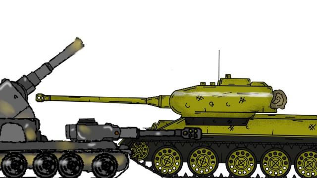 тест танка т-34-100