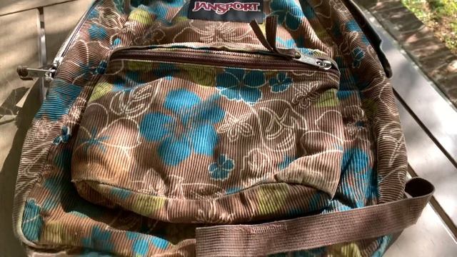 JanSport medium backpack unboxing-vintage and limited edition