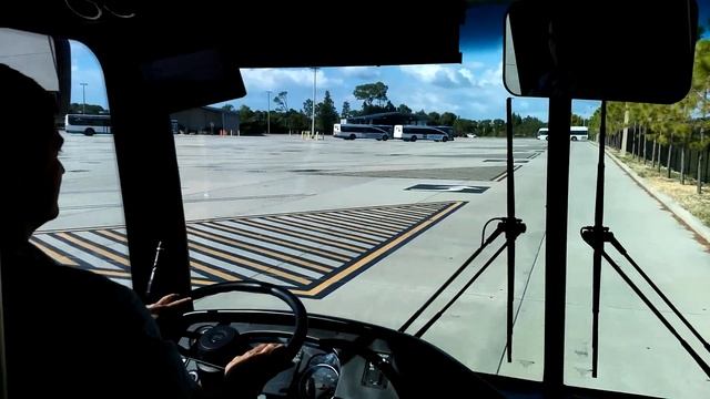 Driving BYD Electric Bus