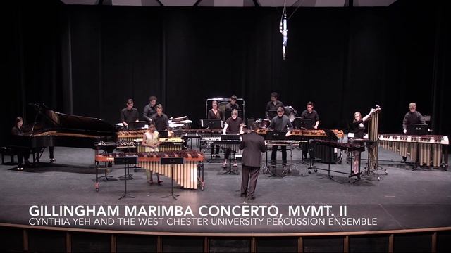 West Chester University Percussion Ensemble with Cynthia Yeh - April 2017