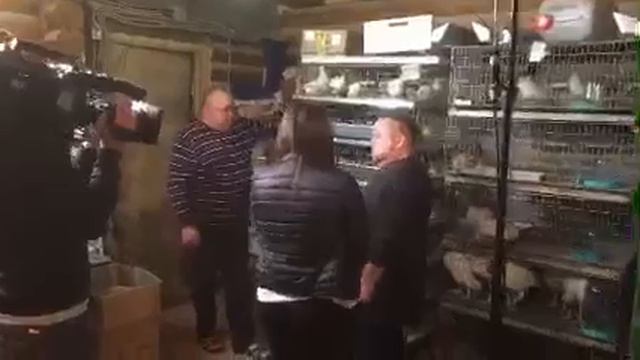 Идут Съемки нашей фермы 1 -ым телеканалом. Скоро эту передачу вам покажут по телевиизору✌️👋