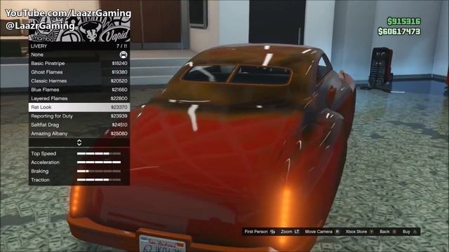 GTA 5 ONLINE NEW FREE ALBANY HERMES CHRISTMAS DLC CAR GAMEPLAY & CUSTOMIZATION! (GTA 5 Update)