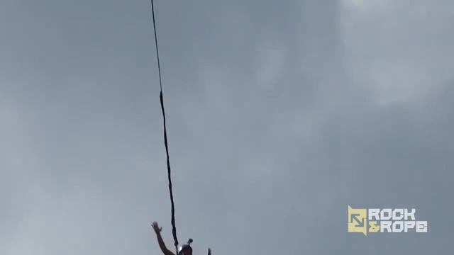Rock'n'Rope Запорожье, труба, 120м.  -- 09.08.2014