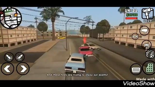 Gta San Andreas android walkthrough gameplay 4 . Groove street vs Ballas gang || games nature site.