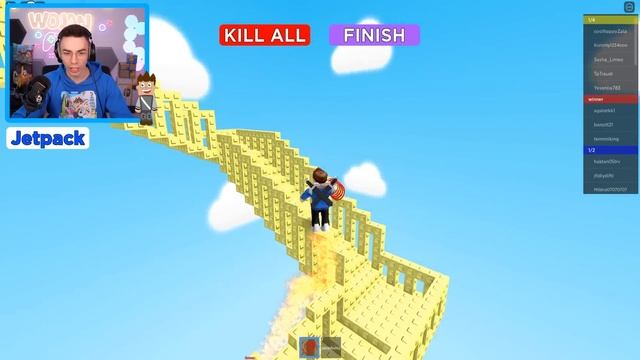 WCHODZĘ NA 999999 PIĘTRO w ROBLOX...