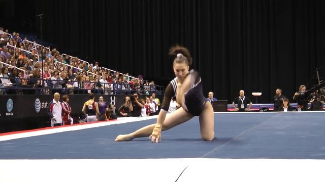 Roxana Popa Nedelcu - Floor Exercise - 2014 AT&T American Cup