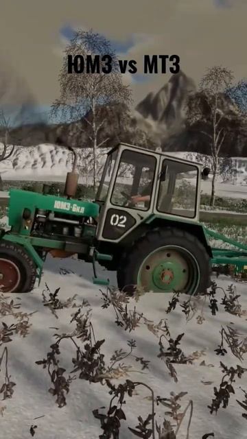 ЮМЗ vs МТЗ - Farming simulator 19