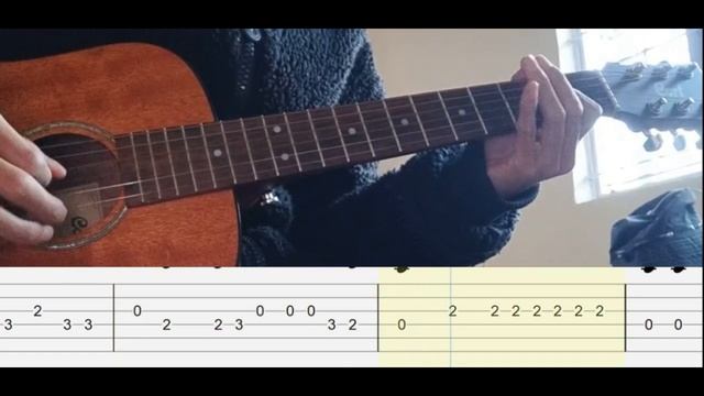 Angelina Mango - La Noia (Easy Guitar Tutorial Tabs)