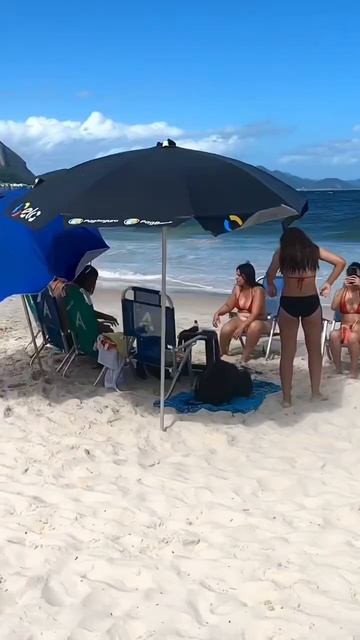 🇧🇷 Copacabana Beach in Rio de Janeiro Brazil