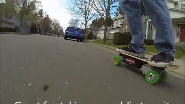 Metroboard Mini Electric Skateboard 27"L x 8.25"W, 18 lbs