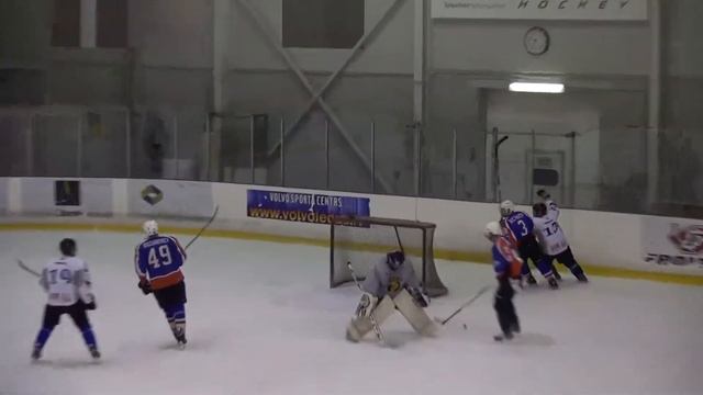 Соло Купола в меньшинстве (EHL R1 16.02.15 Unimars - L2 1:4)