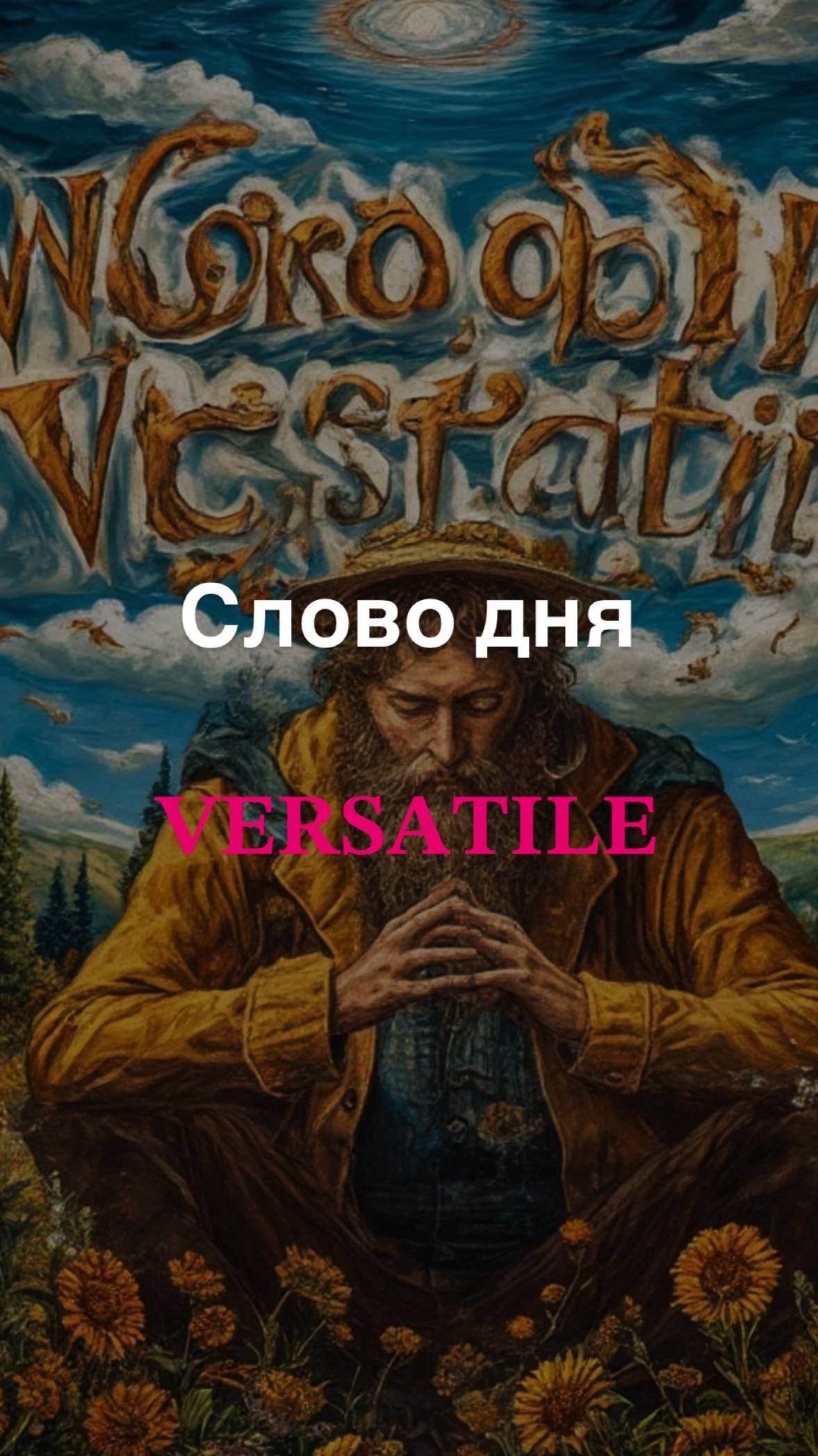Слово дня 𝐕𝐄𝐑𝐒𝐀𝐓𝐈𝐋𝐄