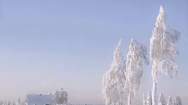 Холодный вечер, в мире сердца-Зима!