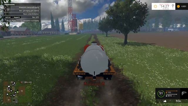 Farming Simulator 15: --#28. Удобряю поля