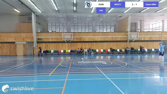 МосСтудФутзал - Чемпионат Москвы среди студентов
МОСГУ VS Сокол-МФА