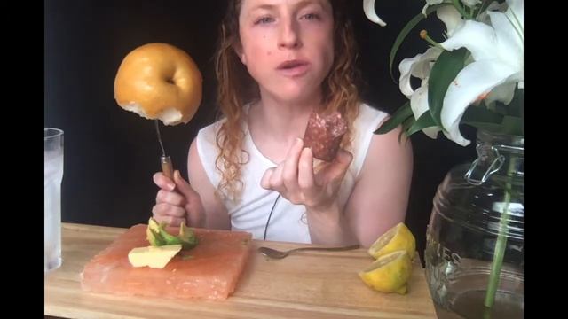 PEAR, cheese and PEPPERONI ASMR MUKBANG 배, 치즈, 페퍼로니 ASMR 먹방