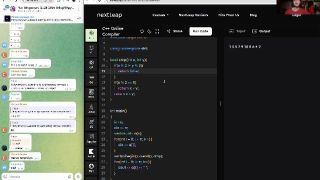 NlogN Beginners 2024-2025 - Сортировки. Продолжение - 19 апреля 2025