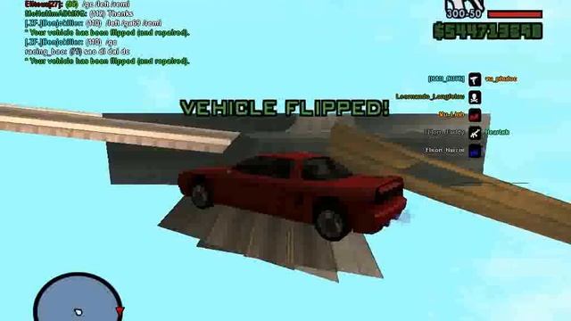 GTA SAMP Server GamerX Stunt Master Of Disaster