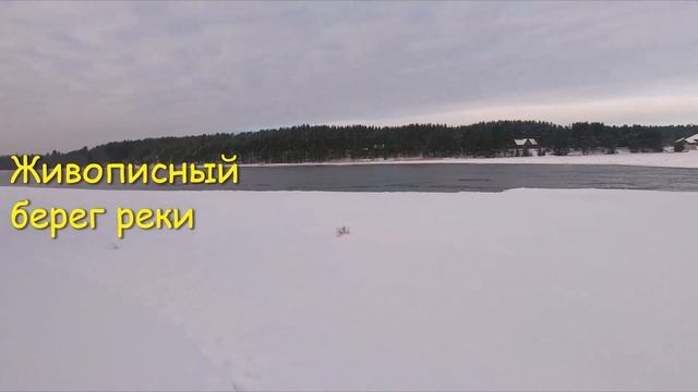 Любимый эко-отель на берегу Ладожского озера (зима).
