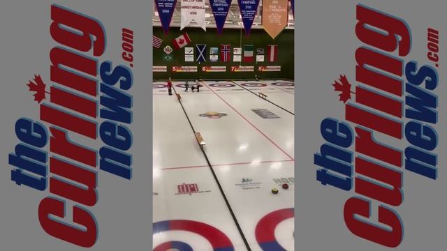 LIKE A PRO: 10-year-old throws curling runback